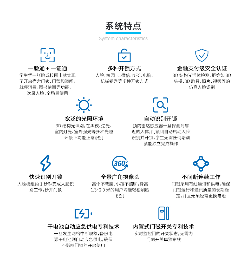 學(xué)生公寓有線刷臉鎖_07